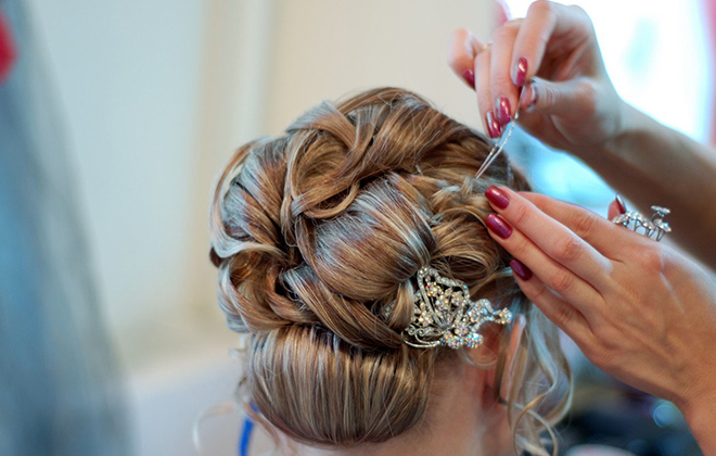 Wedding hair